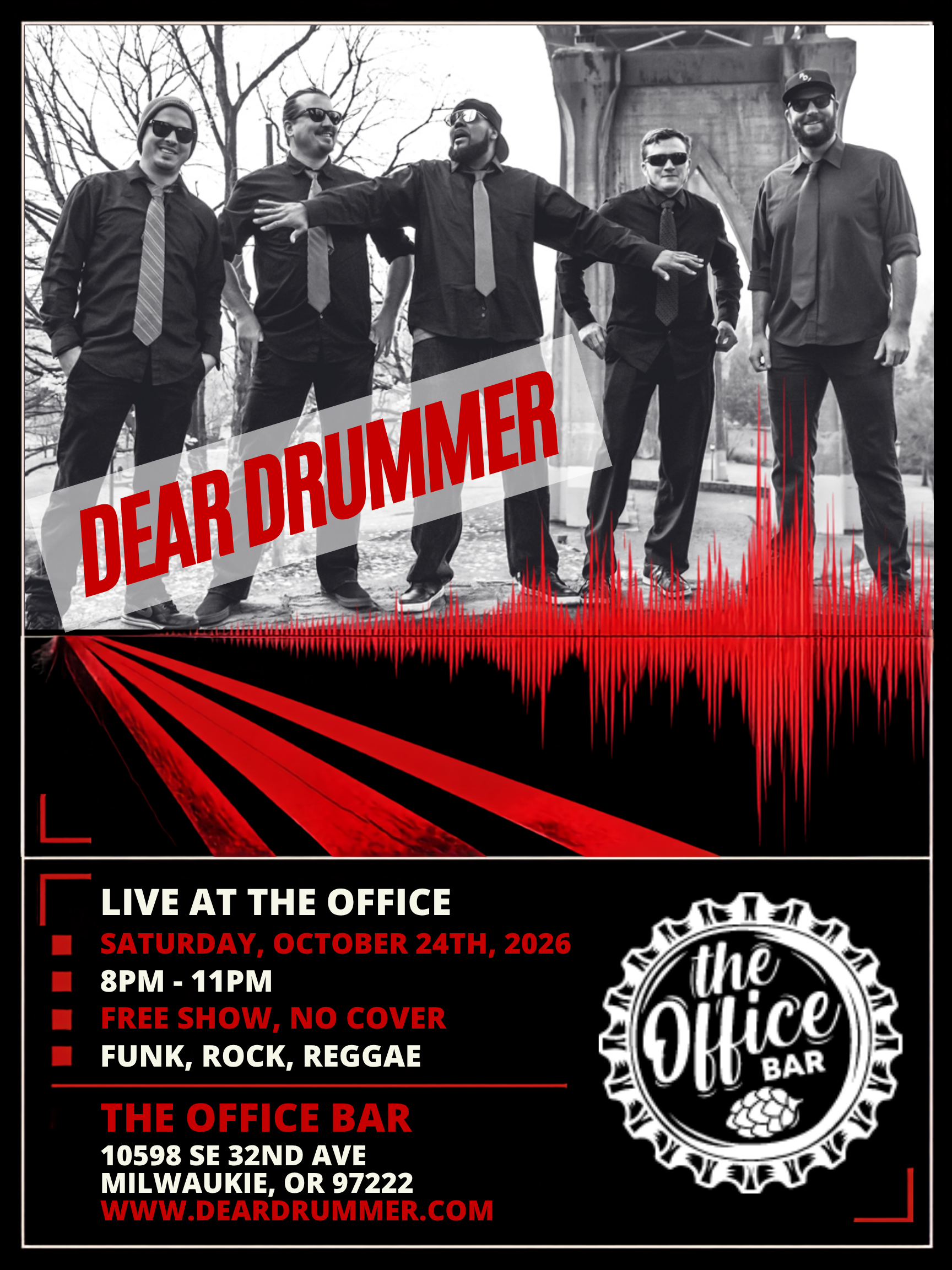 Dear Drummer The Office show poster