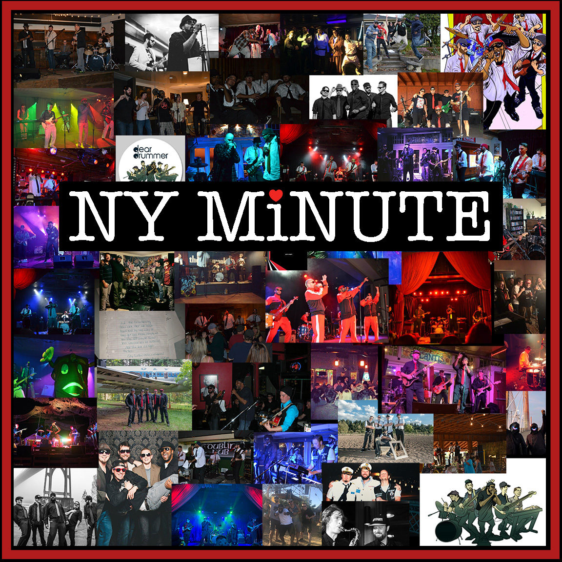 Featured Dear Drummer track artwork for the song New York Minute